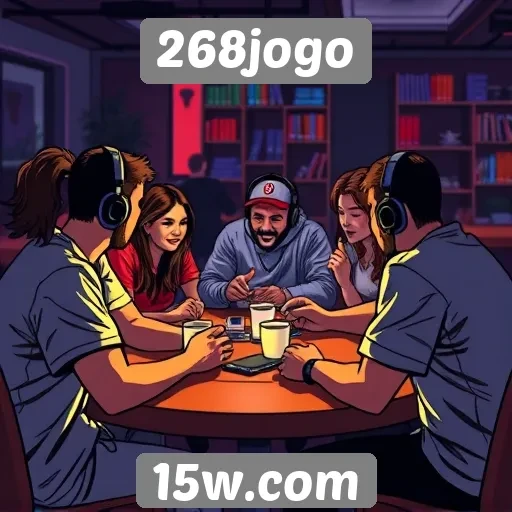A comunidade de jogadores no 268jogo